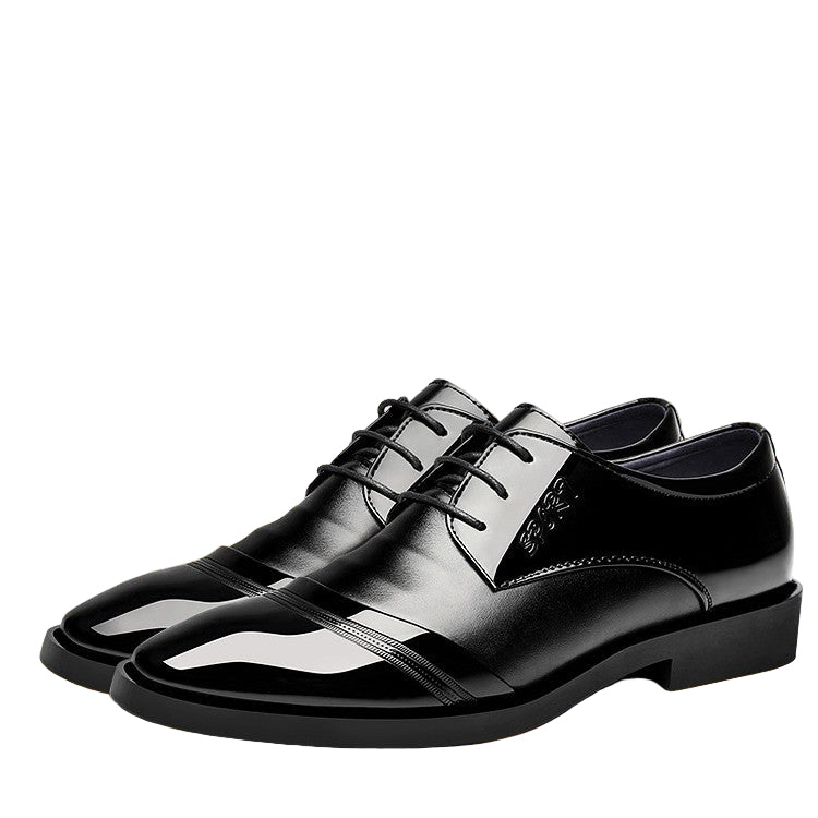 Casual Korean Pointed Leather Shoes Men