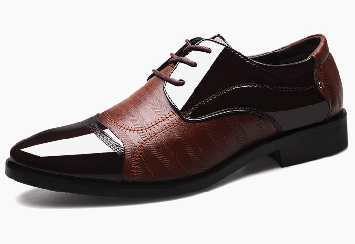 Men Business leather shoes