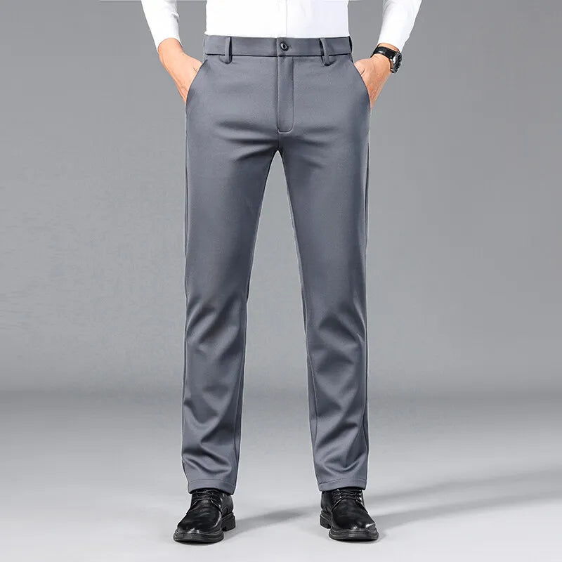 Men's stretch casual suit pants