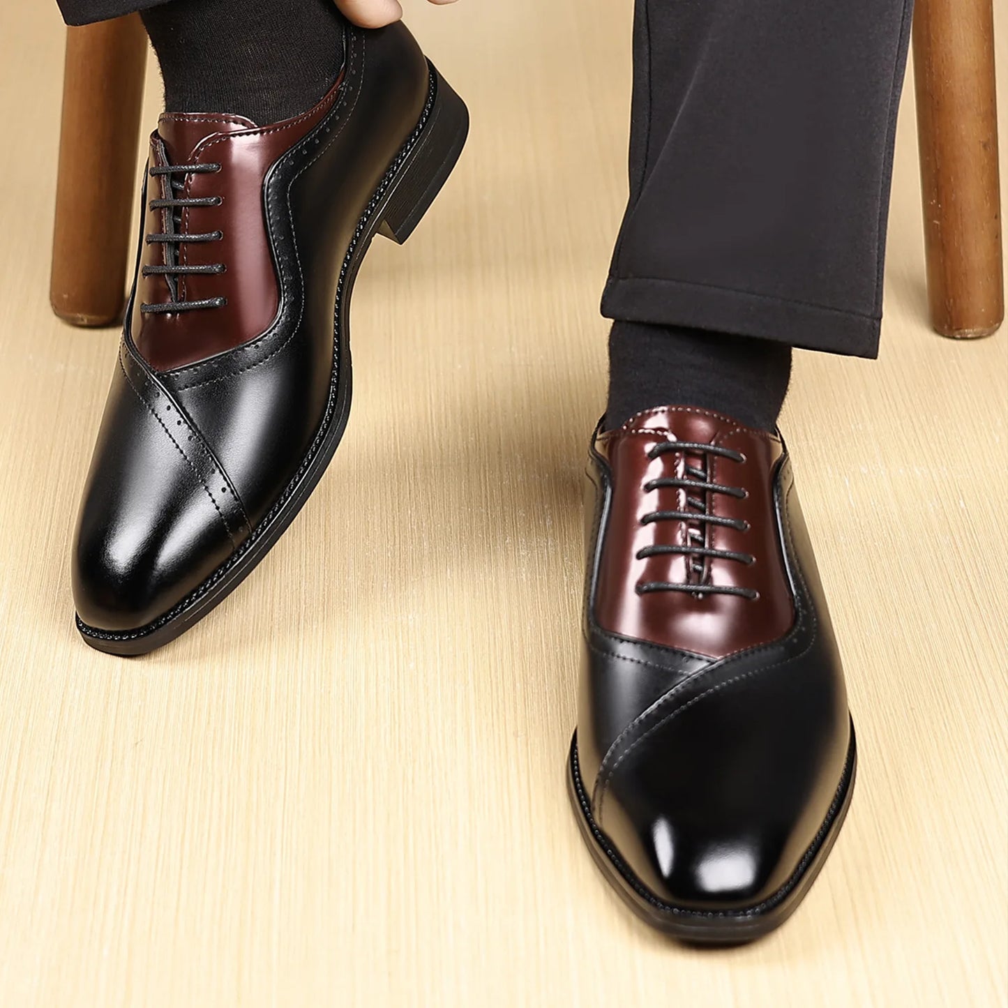 Men's Business leather shoes