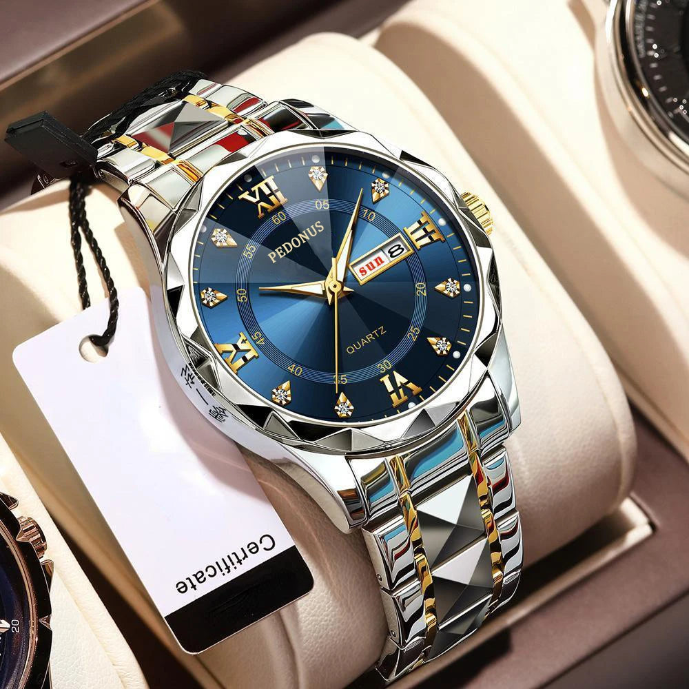 Men's Luxury Quartz Business Watch