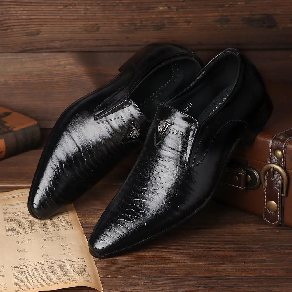 Leather Luxury Men Dress shoes