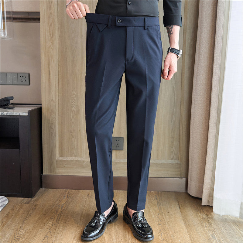 British style men formal pants