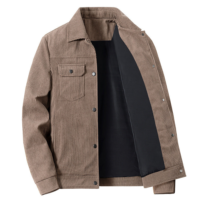Corduroy Jacket For Men Autumn And Winter