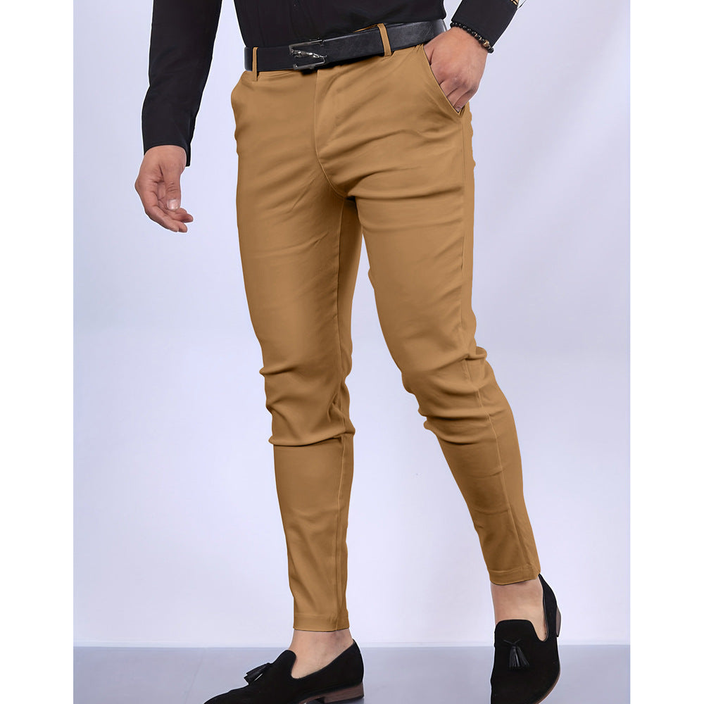 Men's Solid Casual Pants