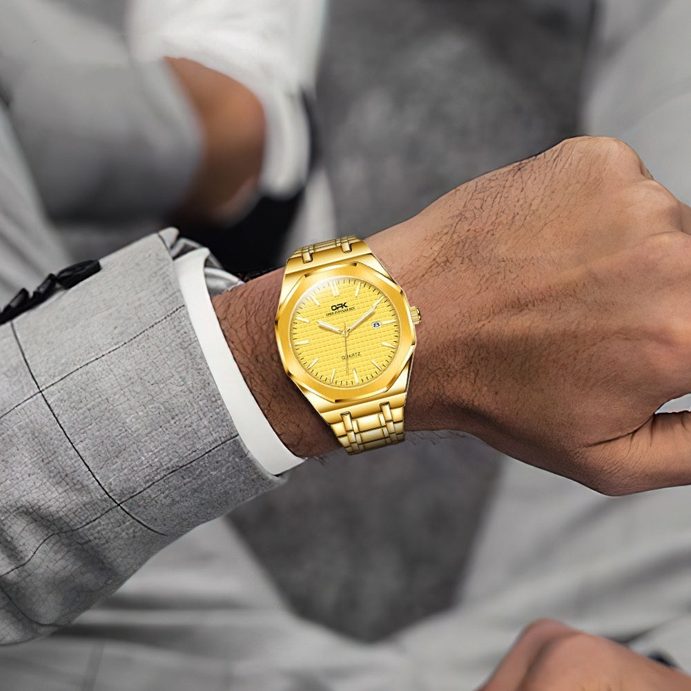 Luxe Quartz Men Watch