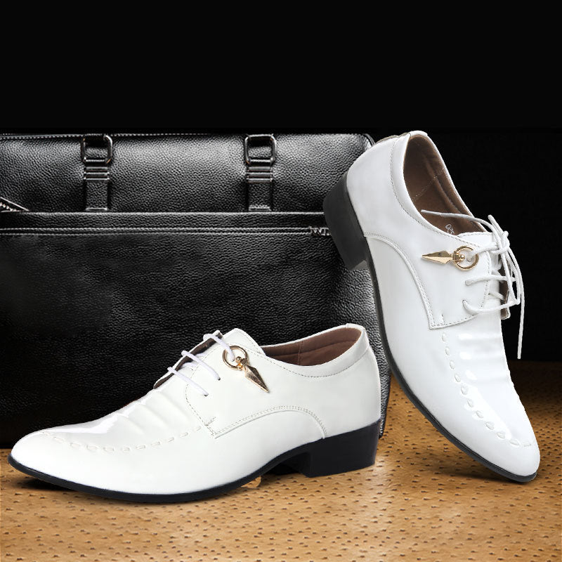 Oxfords Luxury men Leather shoes