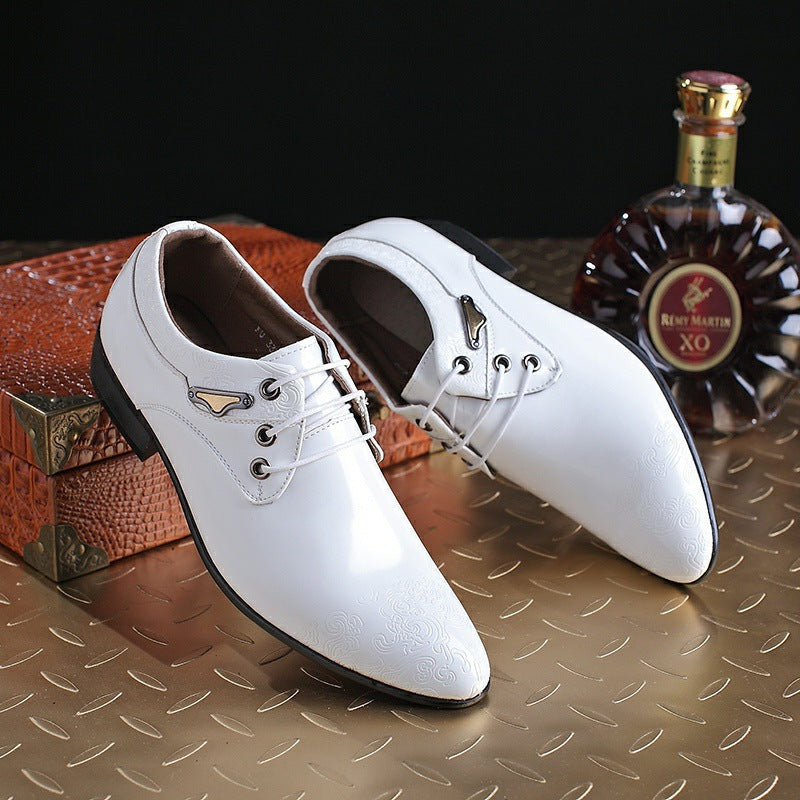 Oxfords Luxury men Leather shoes