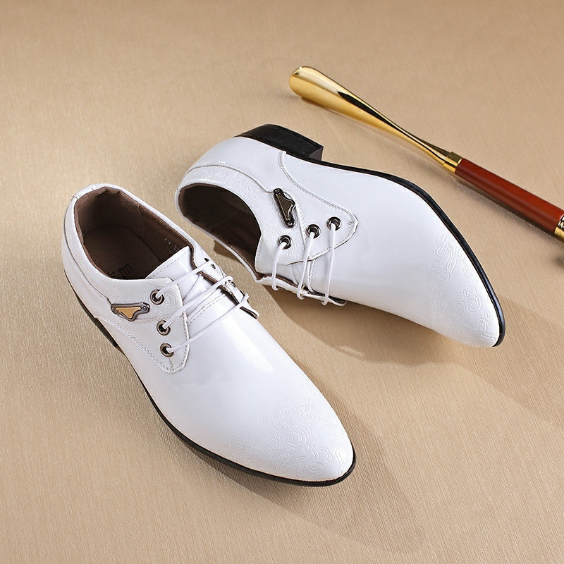 Oxfords Luxury men Leather shoes