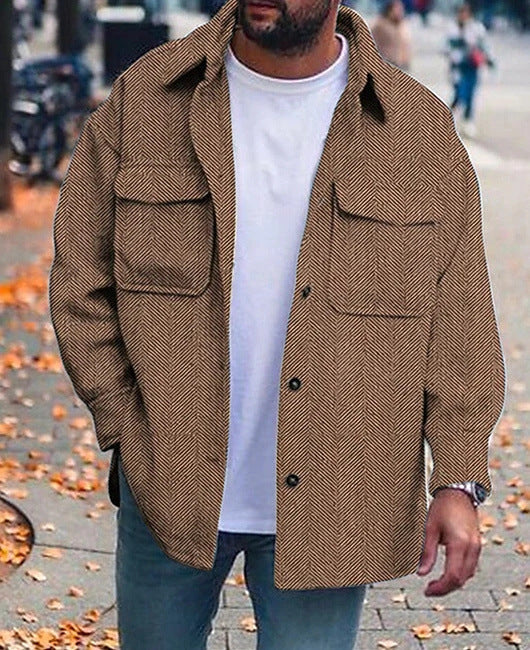Autumn Men Warm Jacket