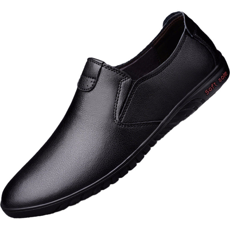 Men casual leather shoes
