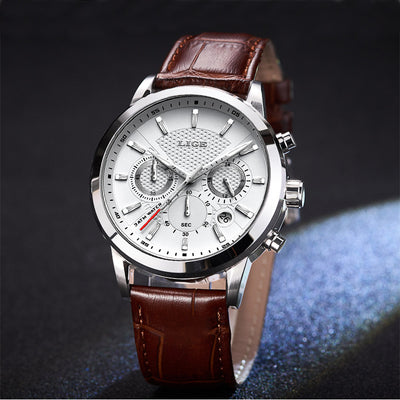 Premuim men mechanical Quartz Luxe Watch