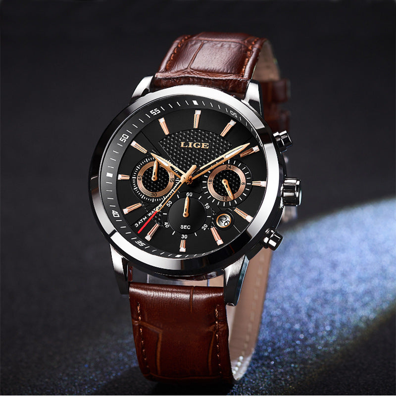 Premuim men mechanical Quartz Luxe Watch