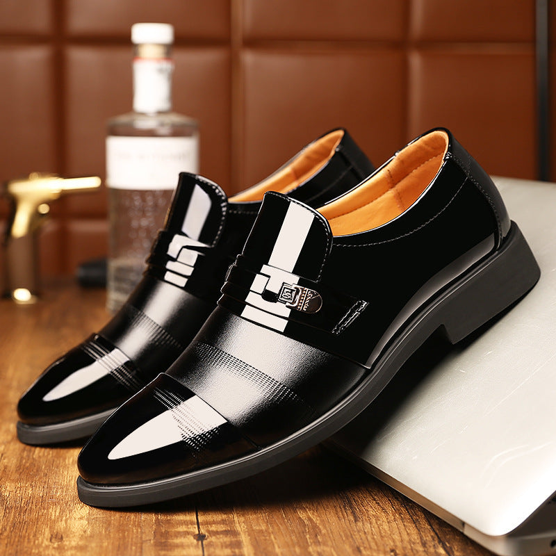 Men's leather shoes