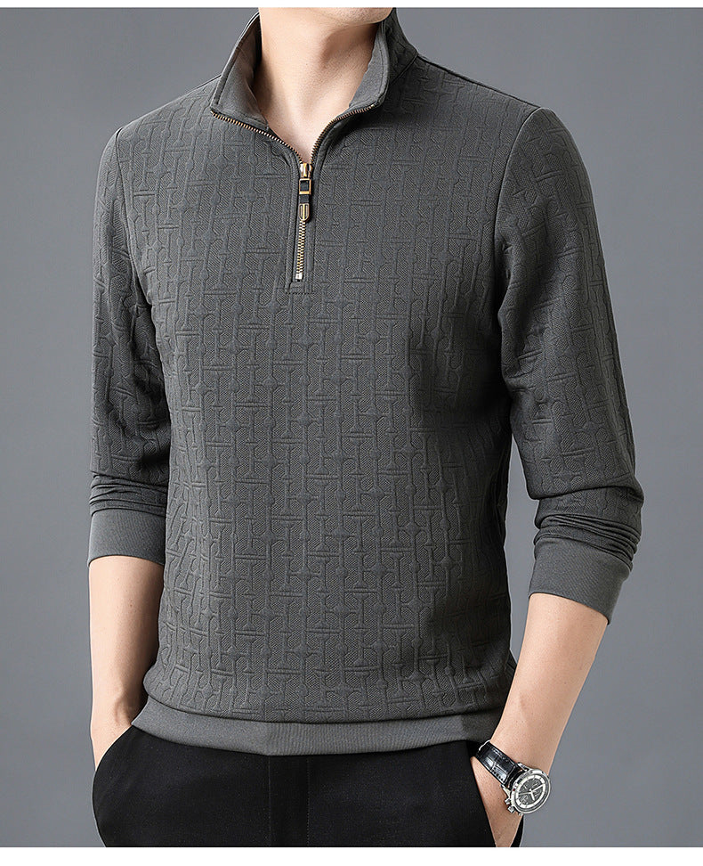Autumn Men's Solid Warm Sweater
