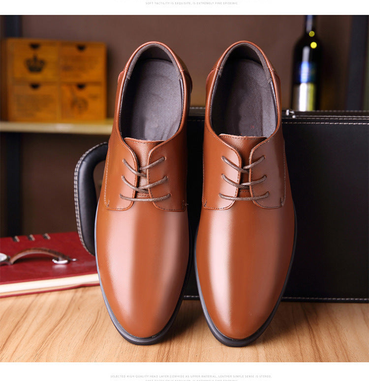 Men's formal leather shoes