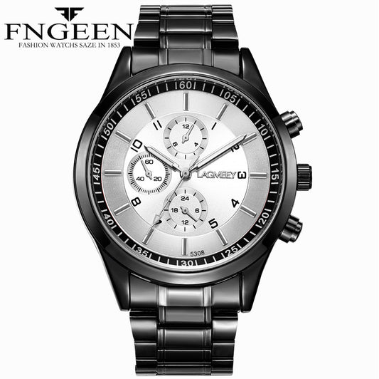 Casual Swiss men watch