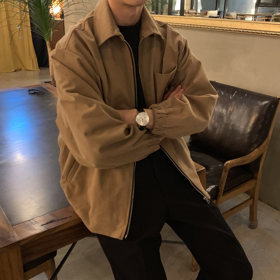 Men's English Yuppy Short Windbreaker