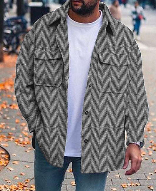 Autumn Men Warm Jacket