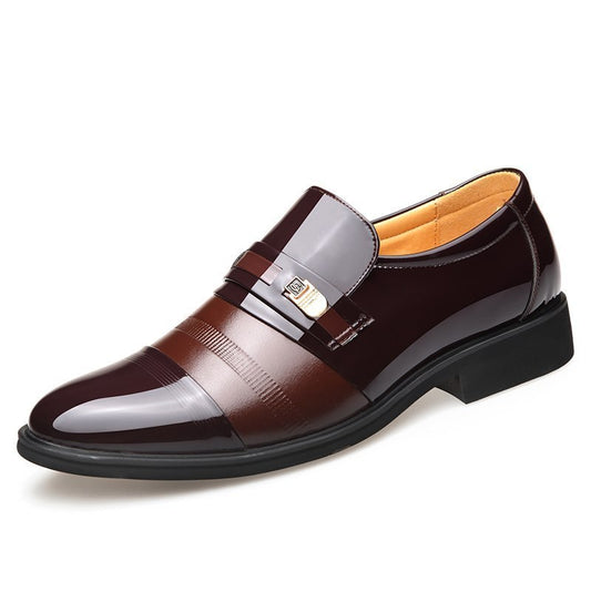 Men's leather shoes