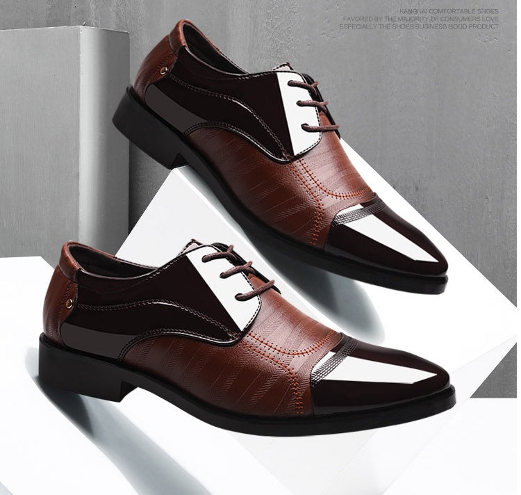 Men Business leather shoes