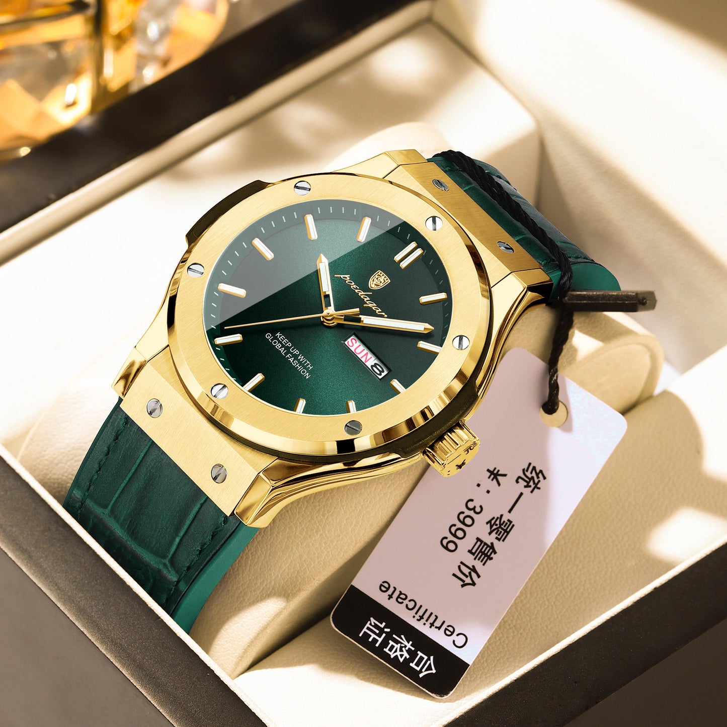 Men's Luxe Quartz Watch