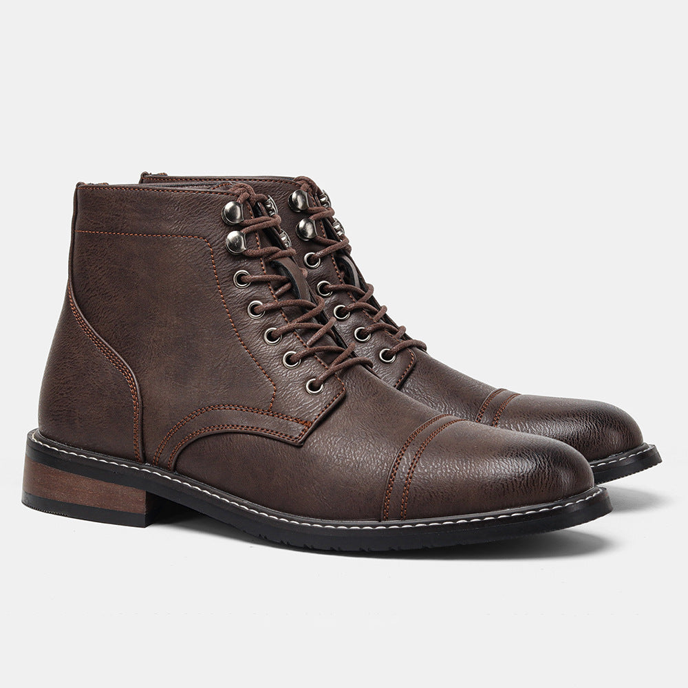 Men's Leather Martin Boots
