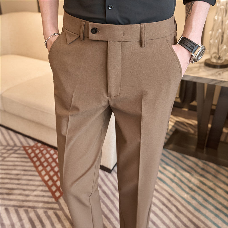 British style men formal pants