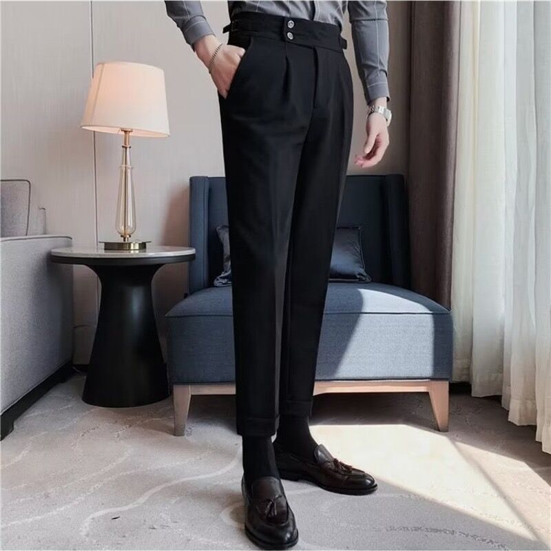 British Style Formal Pants Men