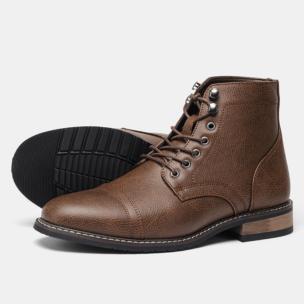Men's Leather Martin Boots