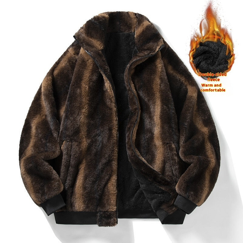 Autumn Warm Hooded Jacket For Men