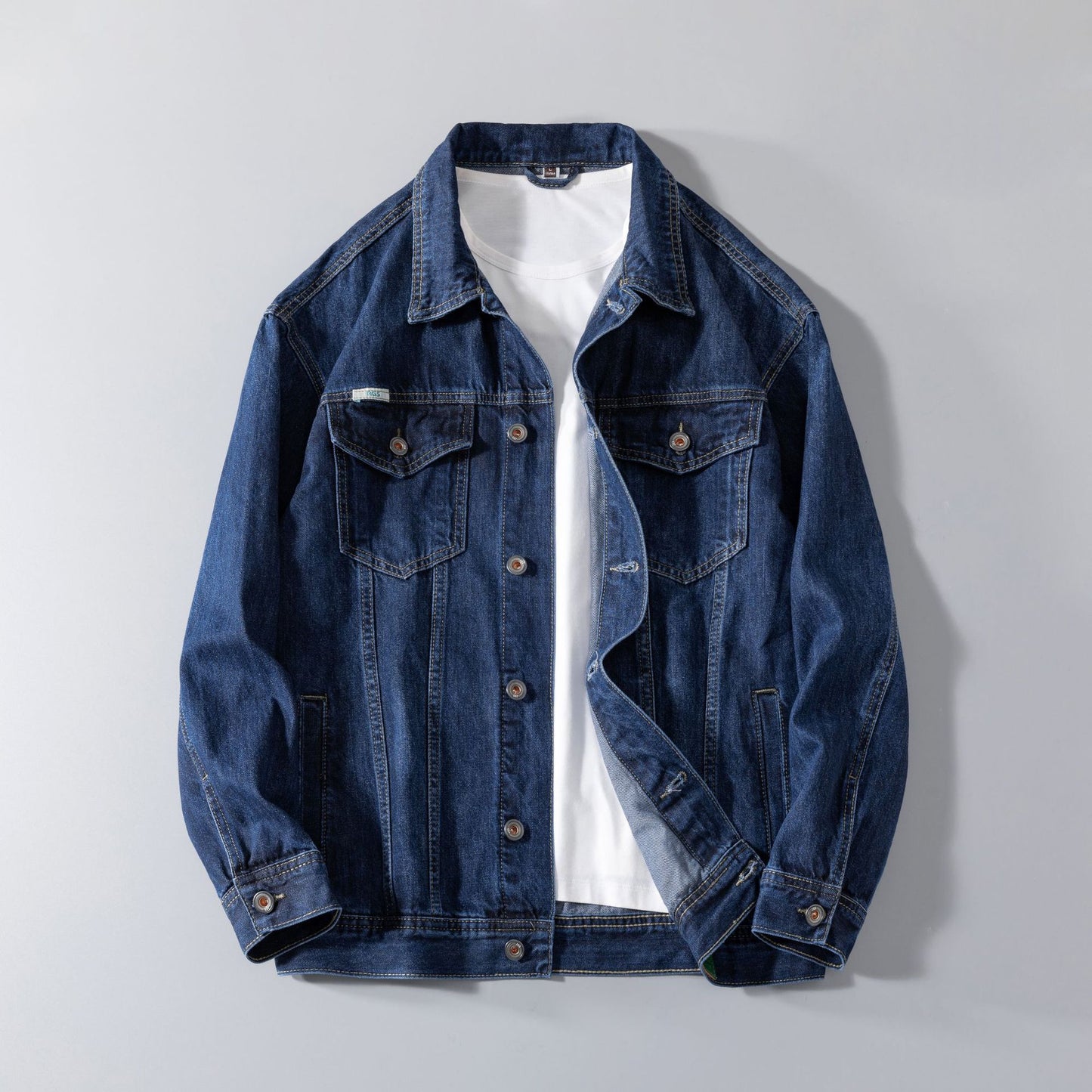 Heavy Industry Retro Denim Jacket Men