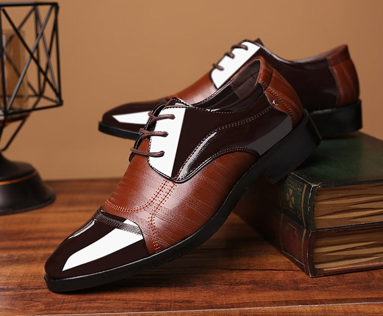 Men Business leather shoes