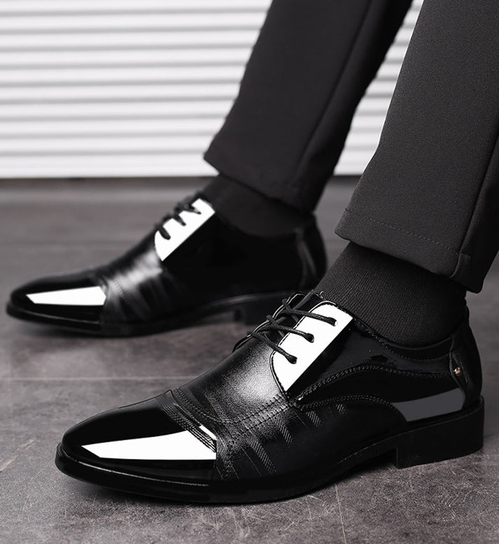Men Business leather shoes