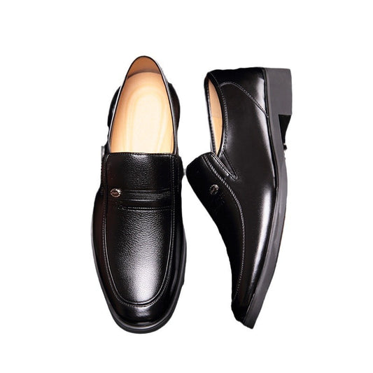 British men leather shoes