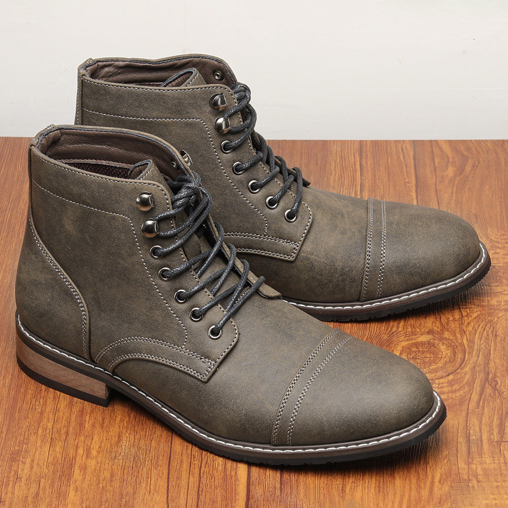 Men's Leather Martin Boots