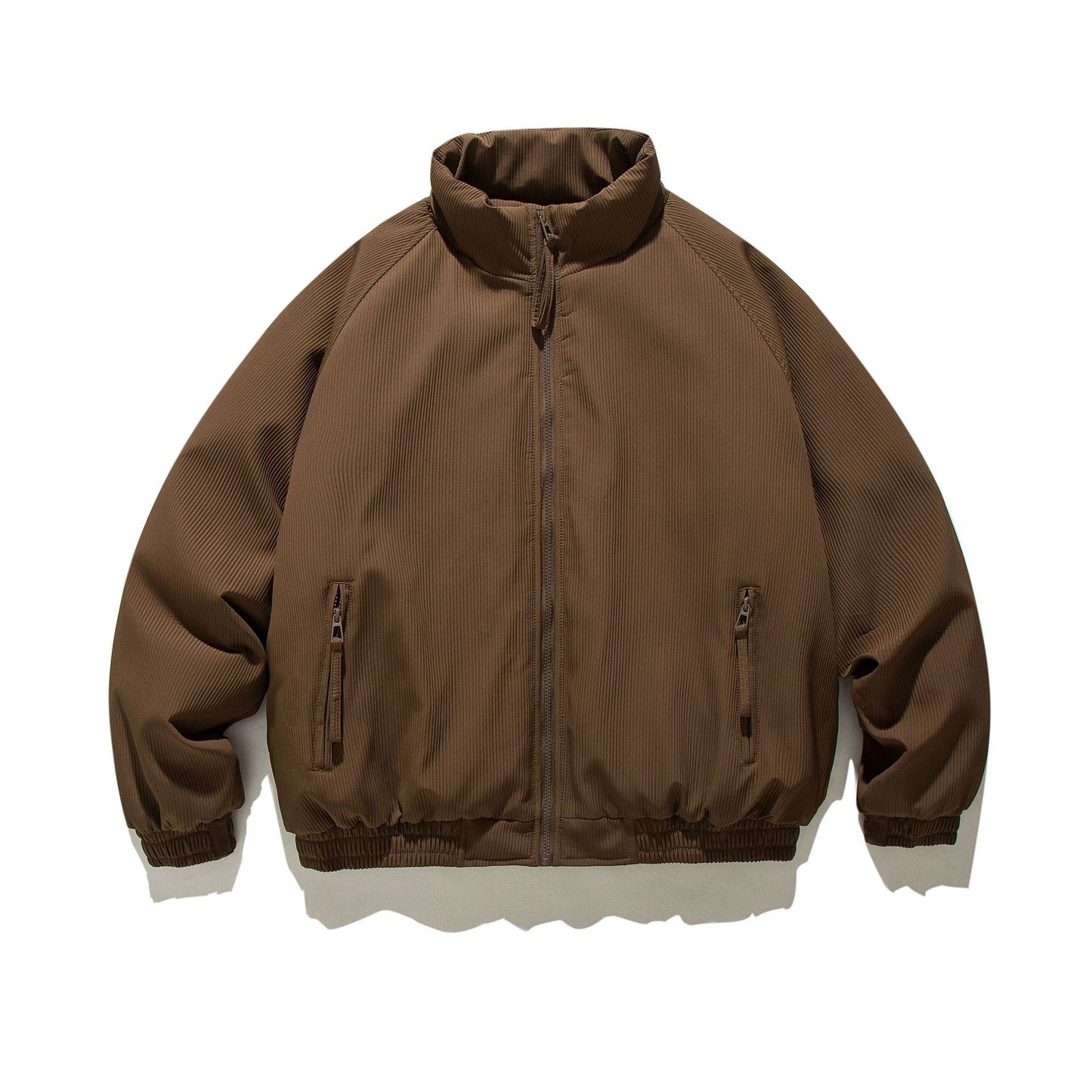 Warm cotton-padded men coat