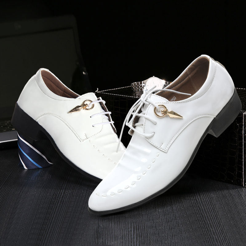 Oxfords Luxury men Leather shoes