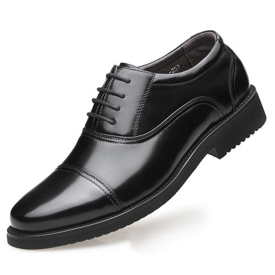 Black Business Formal Men's Leather Shoes