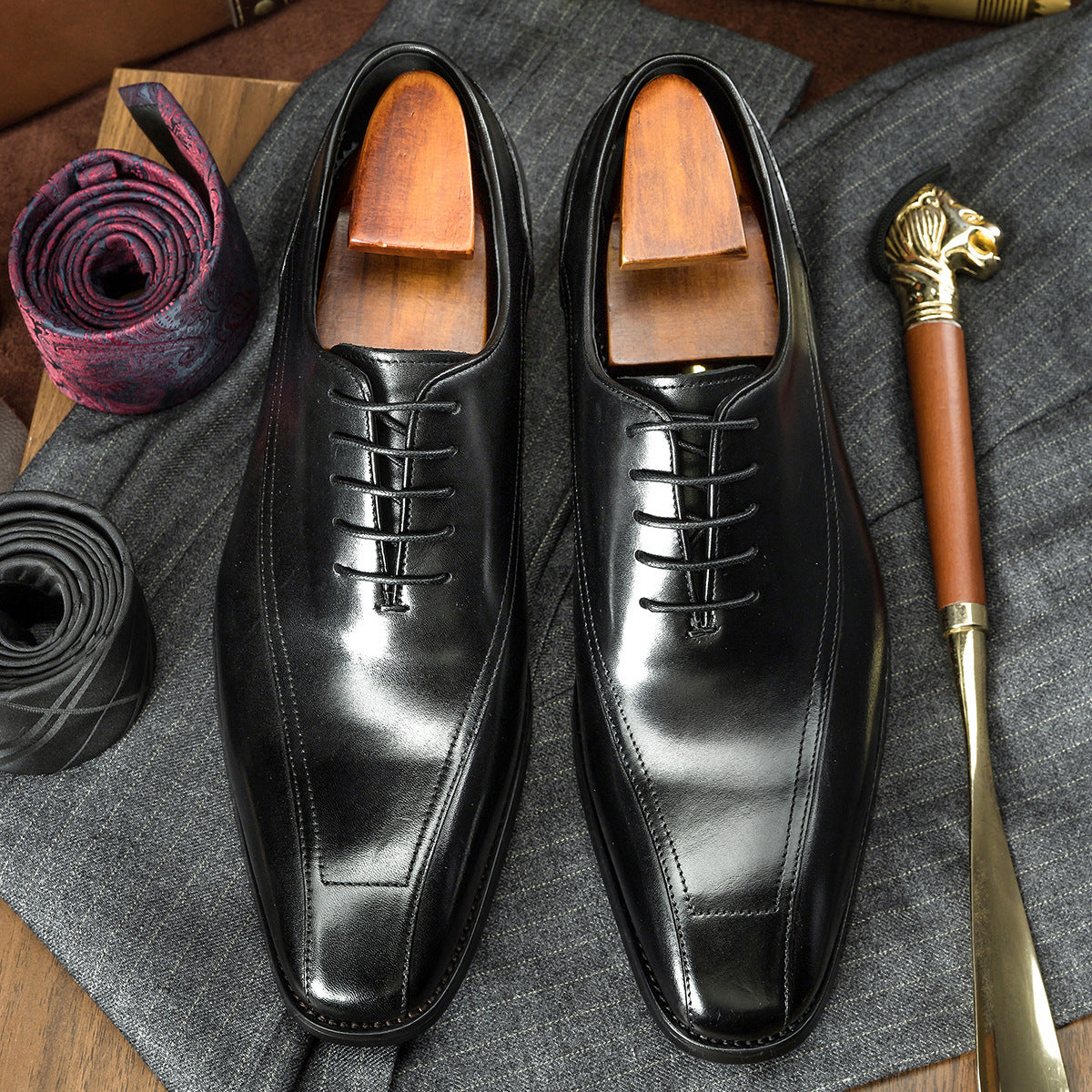 Class Oxford Leather Shoes