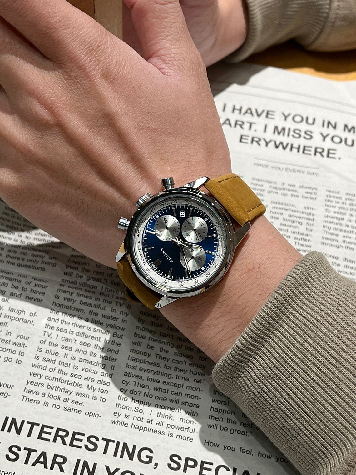 Men's Casual Quartz Watch