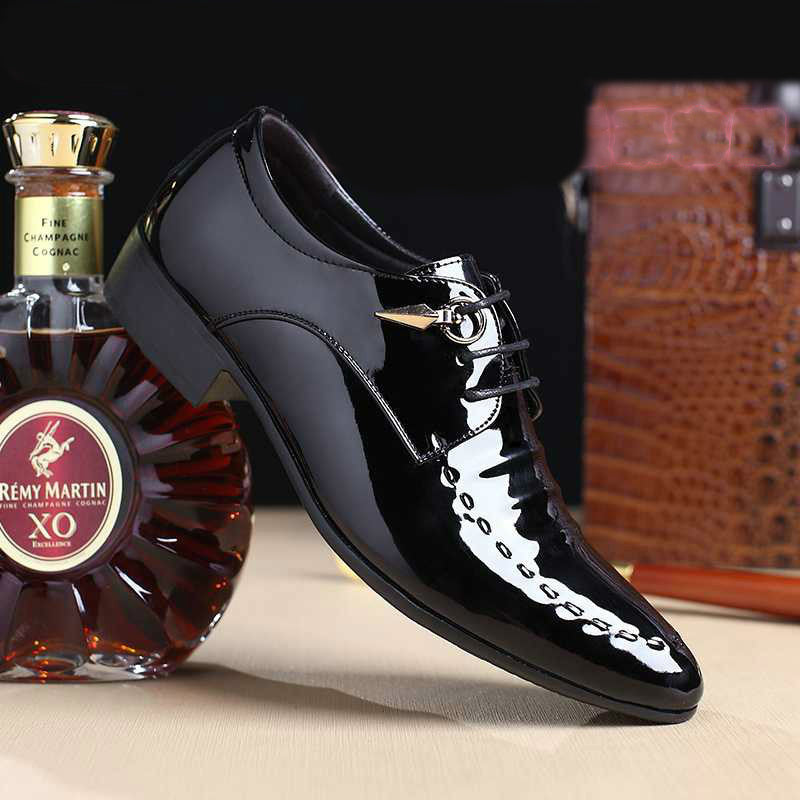 Oxfords Luxury men Leather shoes