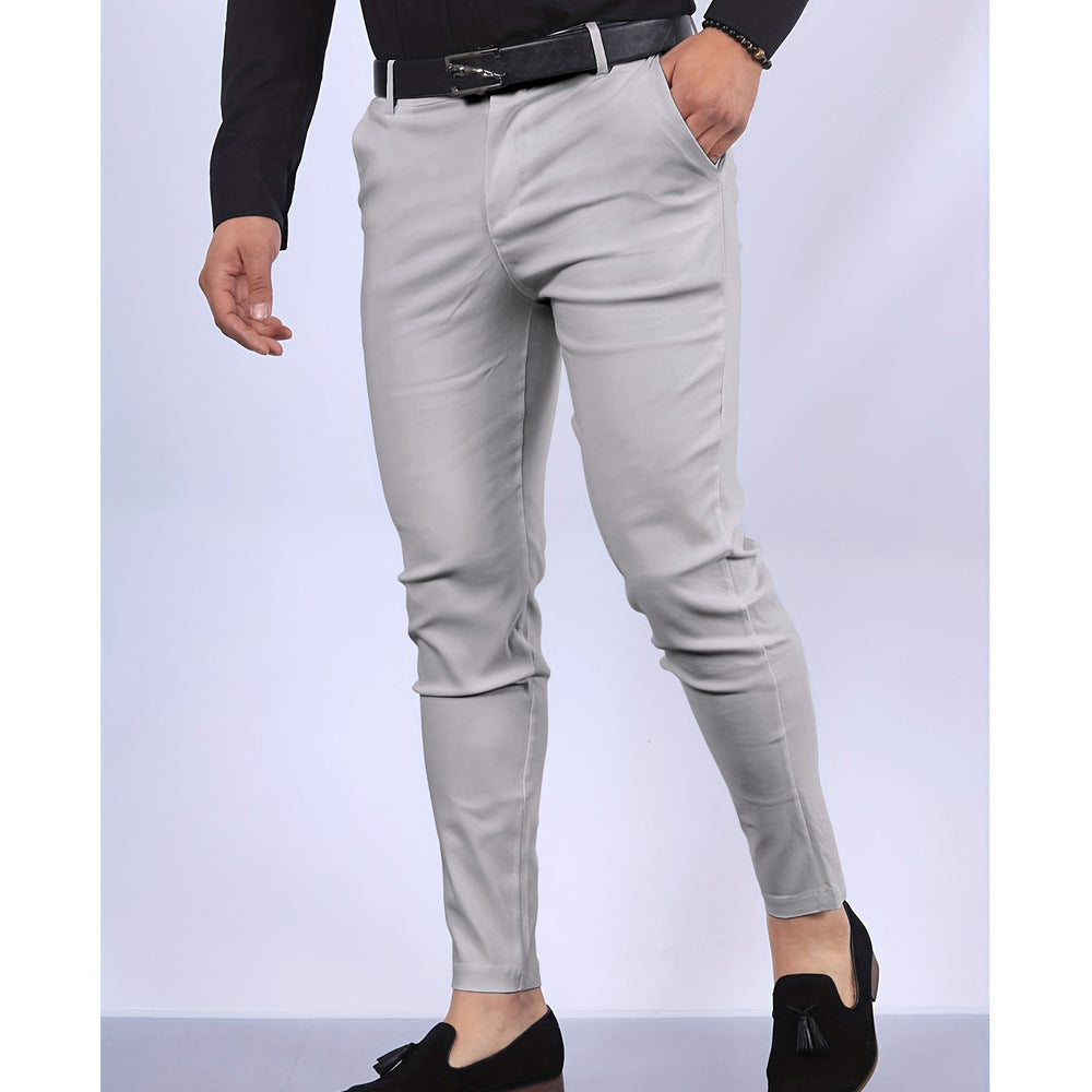 Men's Solid Casual Pants