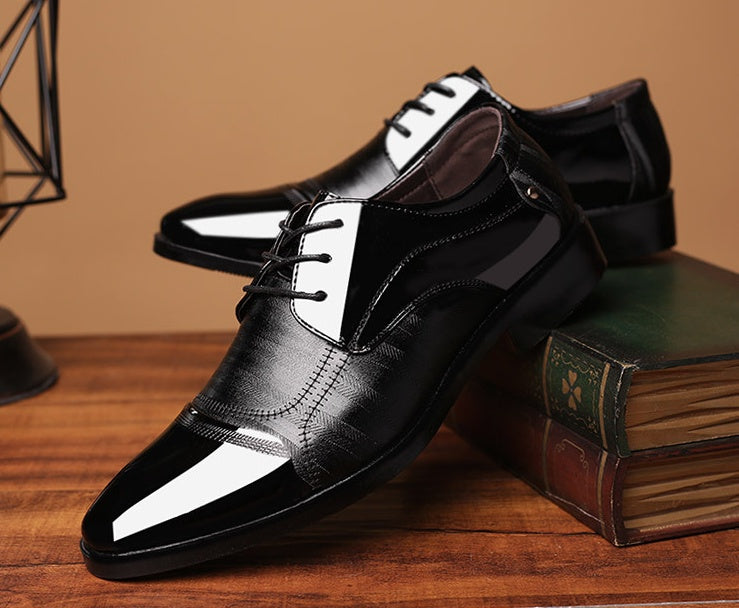 Men Business leather shoes