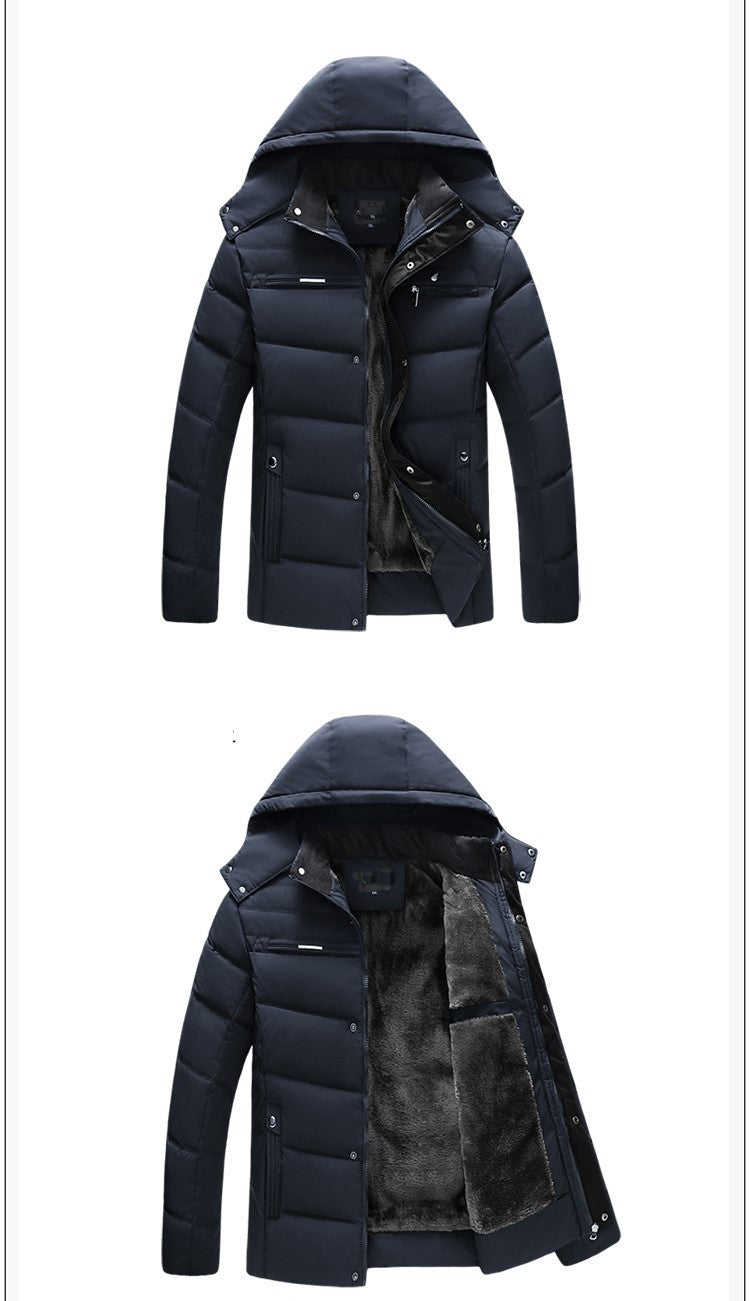 Autumn Warm Men Cotton Coat