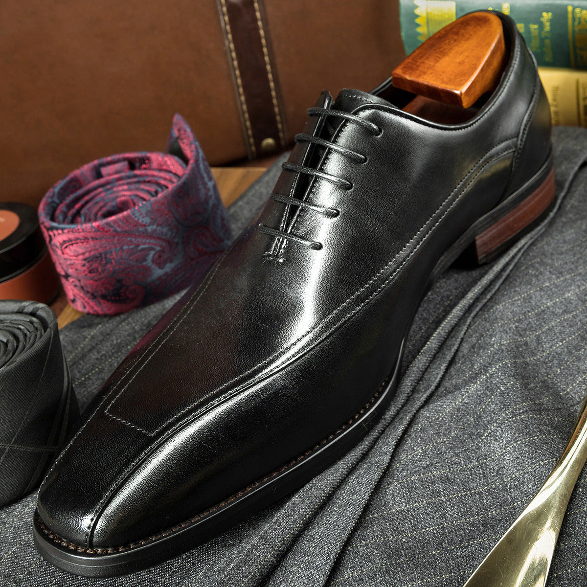 Class Oxford Leather Shoes