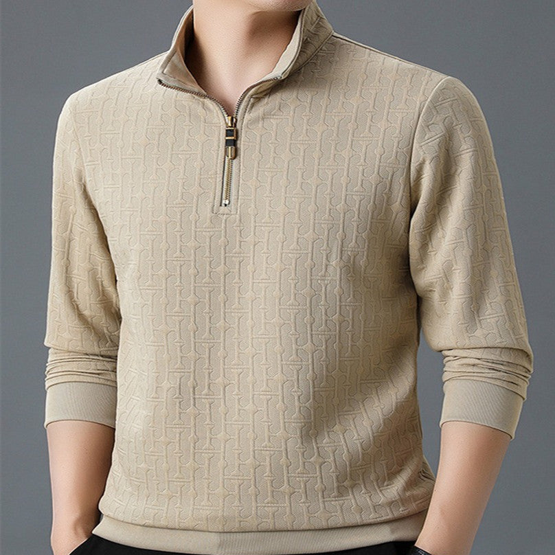 Autumn Men's Solid Warm Sweater