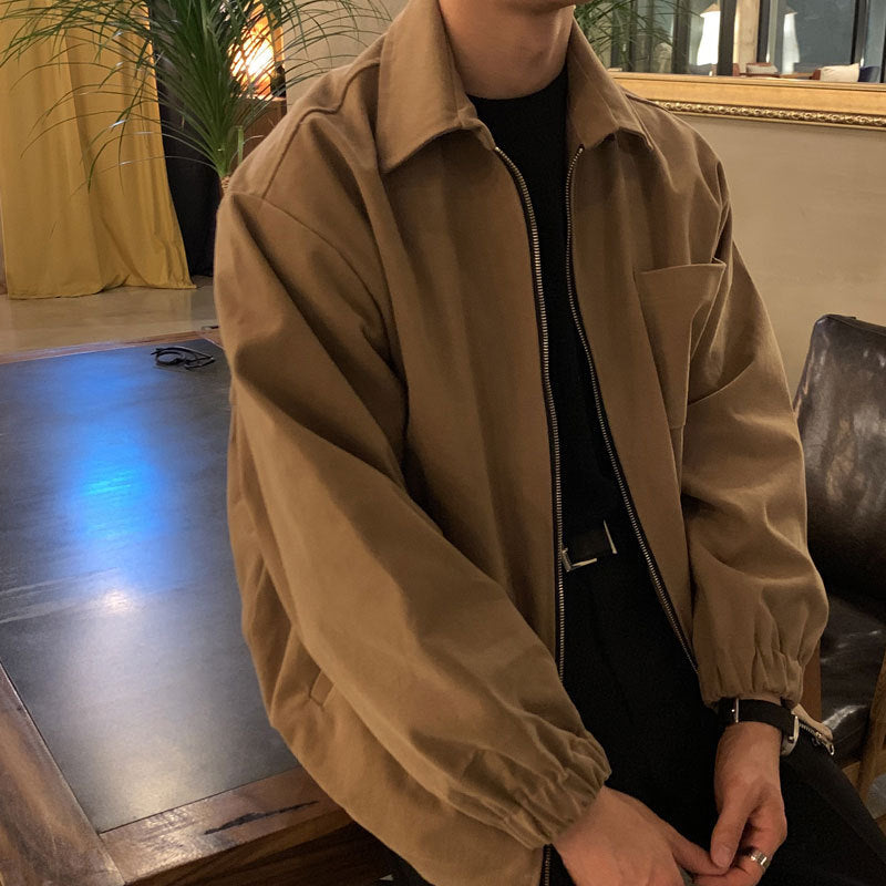 Men's English Yuppy Short Windbreaker