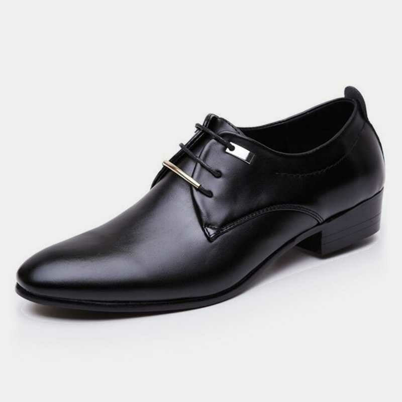 Brogue Class men leather shoes