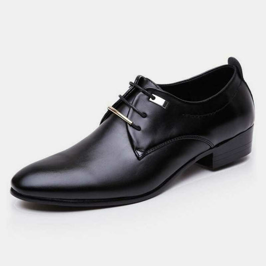 Brogue Class men leather shoes